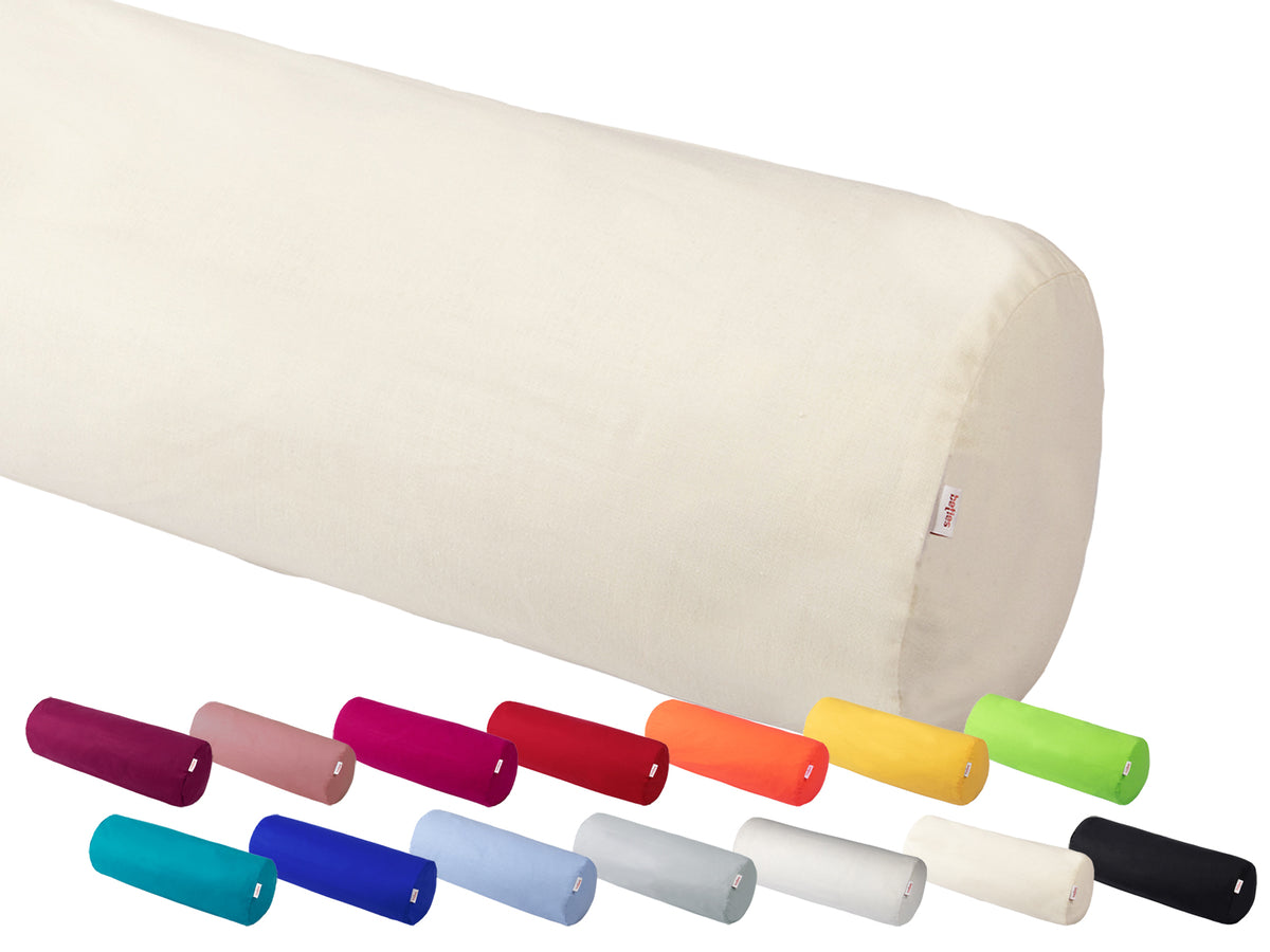 XL Rollen Bezug ca. 25x70 cm 100% Baumwolle beties "Basic"