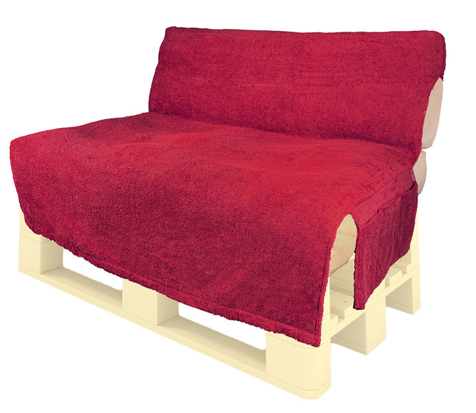 Pallet support carmine red approx. 120x140 cm beties "DayLight"