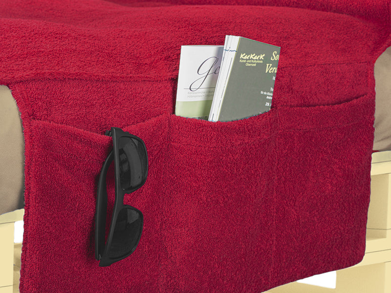 Pallet support carmine red approx. 120x140 cm beties "DayLight"