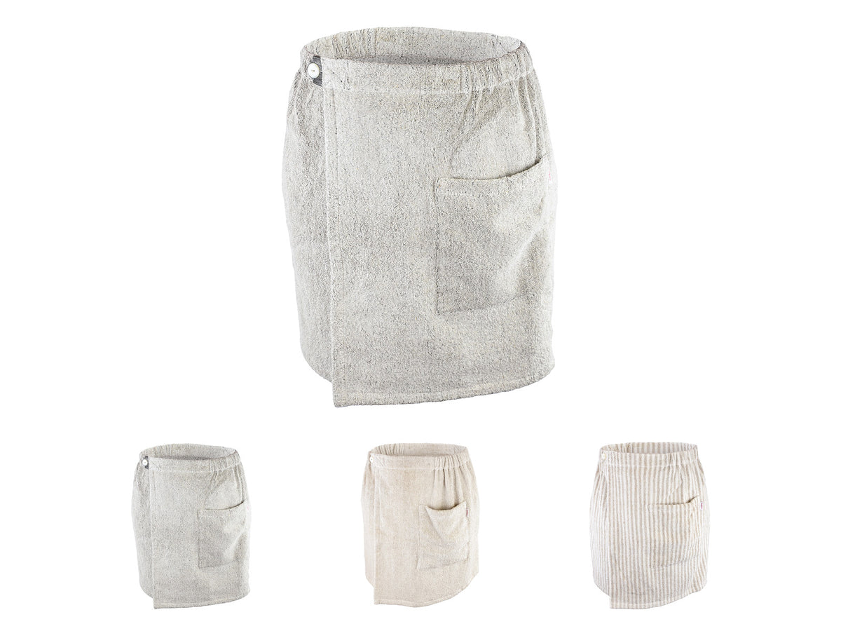 Farbauswahl des beties Savu Sauna-Kilts 50x140 cm aus Soft-Leinen