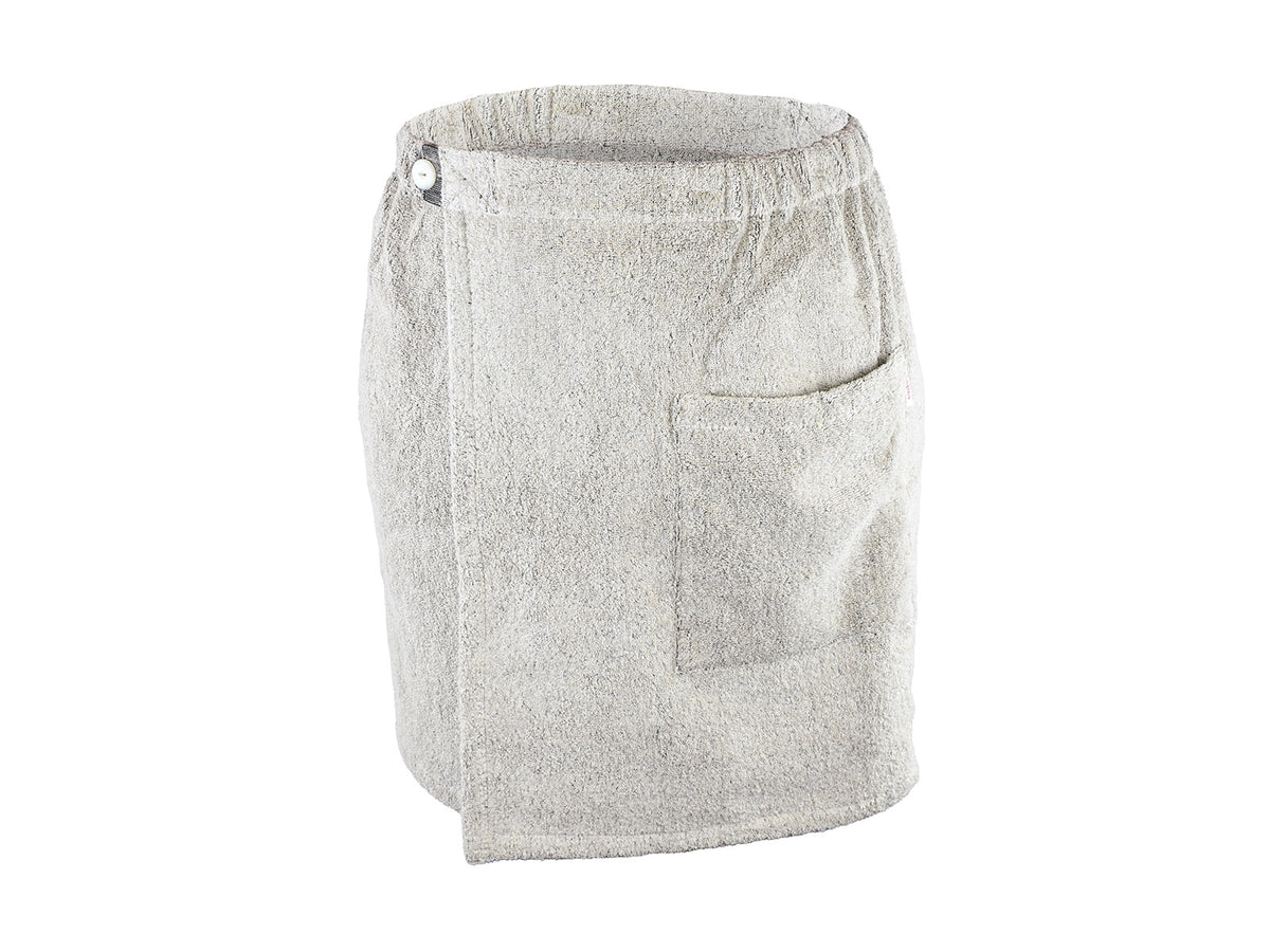beties Savu Sauna-Kilt 50x140 cm aus Soft-Leinen in Basaltgrau, Produktansicht