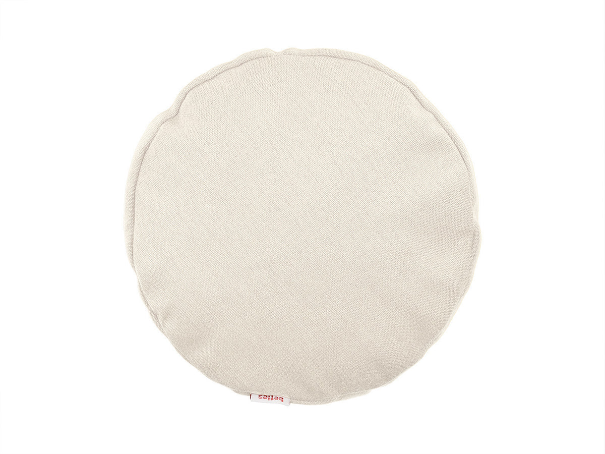 beties Wunschton XL Rollenhülle 25x70 cm Macciato Beige – Seitenansicht, melierter Möbelstoff