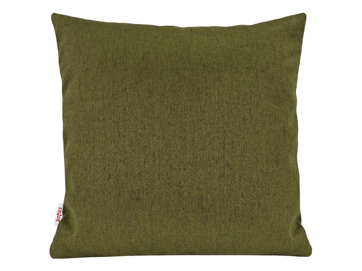 beties Wunschton Kissenhülle Organic Grün 40x40 cm – vorderansicht