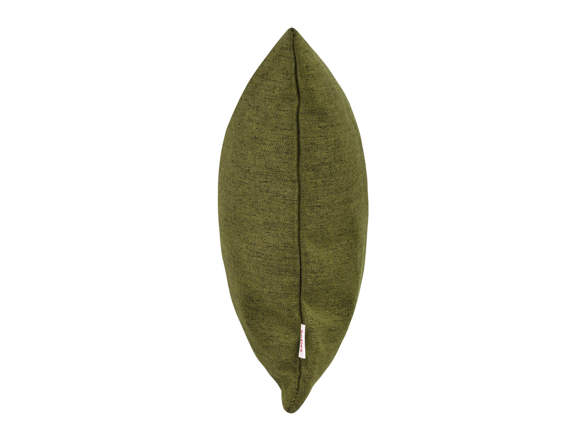 beties Wunschton Kissenhülle Organic Grün 40x60 cm – Seitenansicht