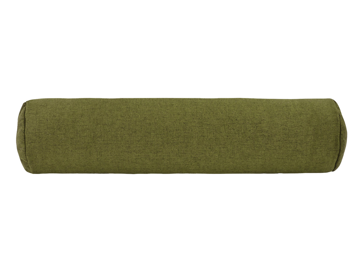 beties Wunschton Nackenrolle gefüllt Organic Grün 13x50 cm – Vorderansicht