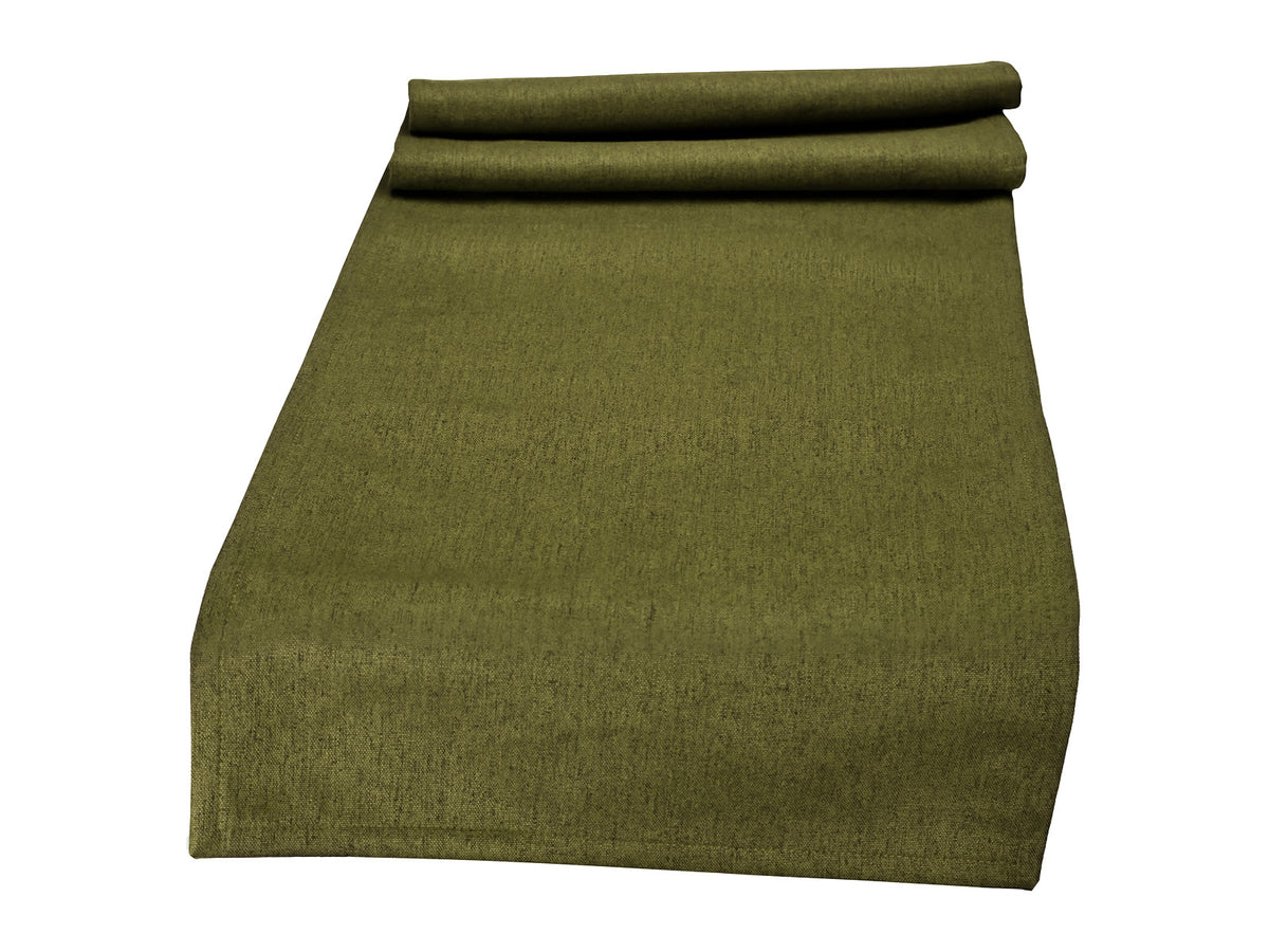 beties Wunschton Tischläufer Organic Grün 40x130 cm – Vorderansicht