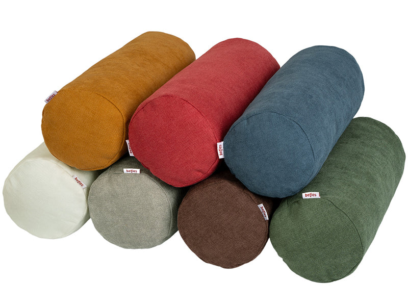 XL Rollenhülle 25x70 cm Chenille-Haptik beties „FarbTon" – Kissenbezug in Raumausstatter Qualität