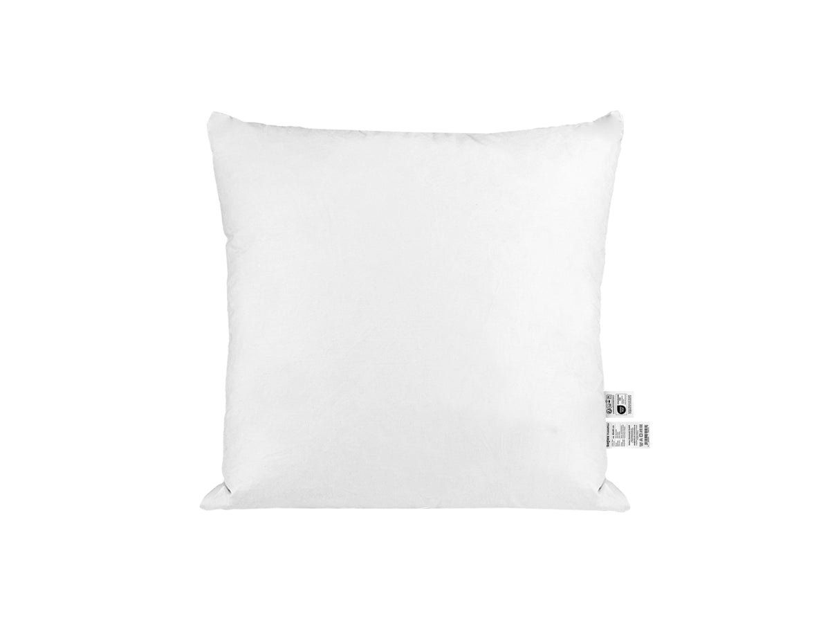 beties Publikplus Federkissen Fuellkissen 50x50 cm weiss auf weissem Hintergrund