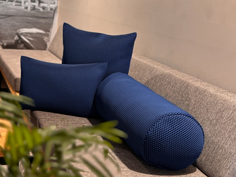 Cushion cover approx. 30x50 cm 3D honeycomb structure beties "Rhythm"
