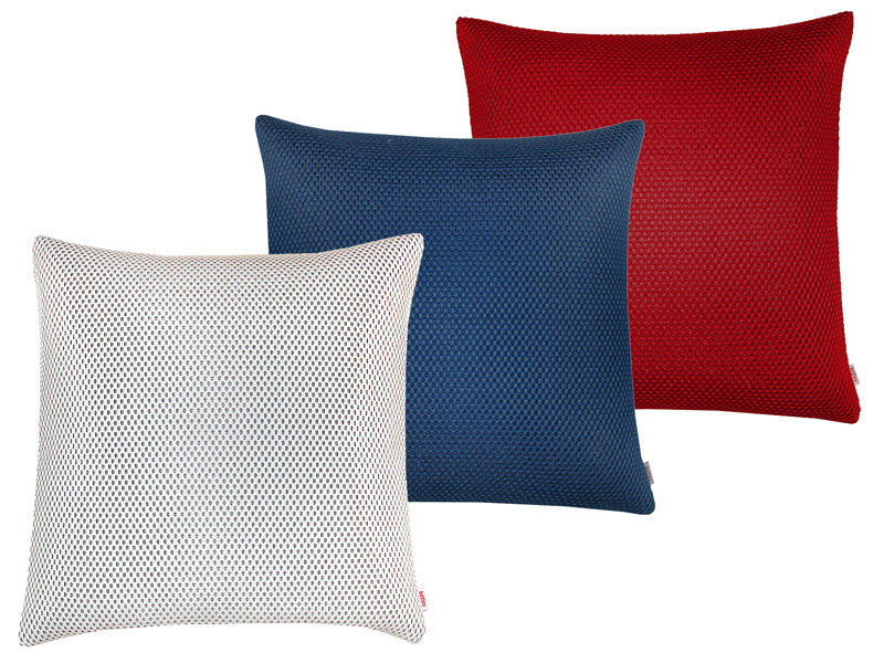 Cushion cover approx. 50x50 cm 3D honeycomb structure beties "Rhythm"