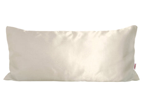 Champagner-Farbener Glanz Satin Kissenbezug ca. 40x80 cm anschmiegsam & edel von beties.