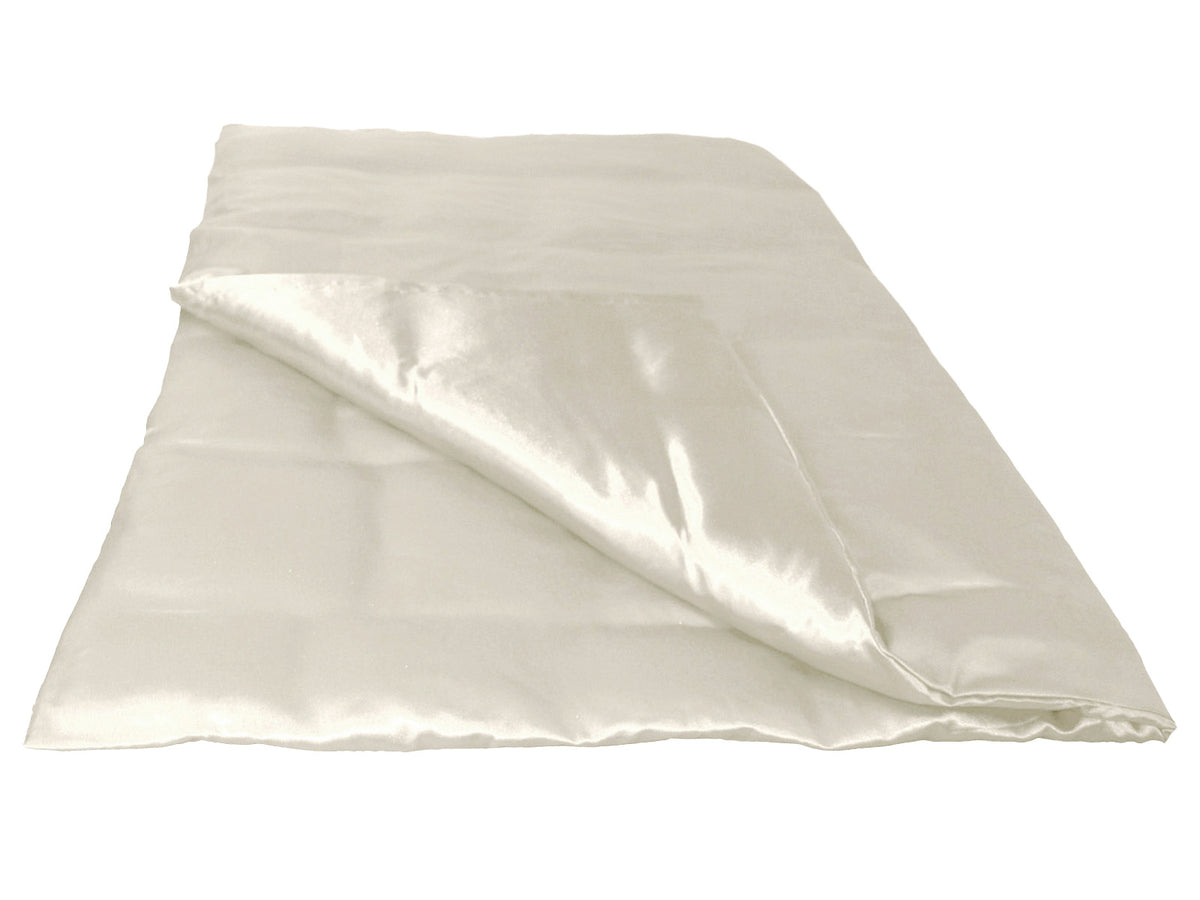 Champagner-Farbener Glanz Satin Bettbezug ca. 155x220 cm anschmiegsam & edel von beties.