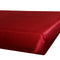 Spannbetttuch ca. 200x200 cm karmin-rot Glanz Satin anschmiegsam & edel beties