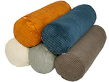 XL roll cover approx. 25x70 cm block corduroy velvet beties "HYggelig No.2" cushion cover in interior decorator quality from a German company
