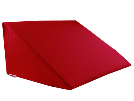 Keilkissenbezug rot 100% Baumwolle Big Comfy beties "Basic"