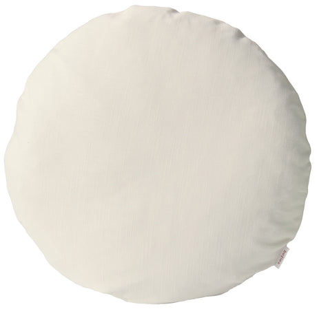 Kissenhülle rund ca. 80 cm natur beties "Farbenspiel"
