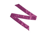 Glanzsatin-Augenbinde in mauve als Satinband ausgelegt, ca. 7x150 cm lang