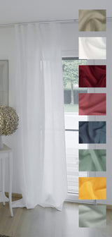 Leinenvorhang ca. 135x255 cm 100% Leinen beties "Leinen"