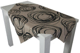 XS Mitteldecke ca. 60x60 cm in toffee beties "Mystik"