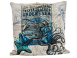 Kissenhülle ca. 40x40 cm Octopus Maritim beties"Nautic-Meerestiere"