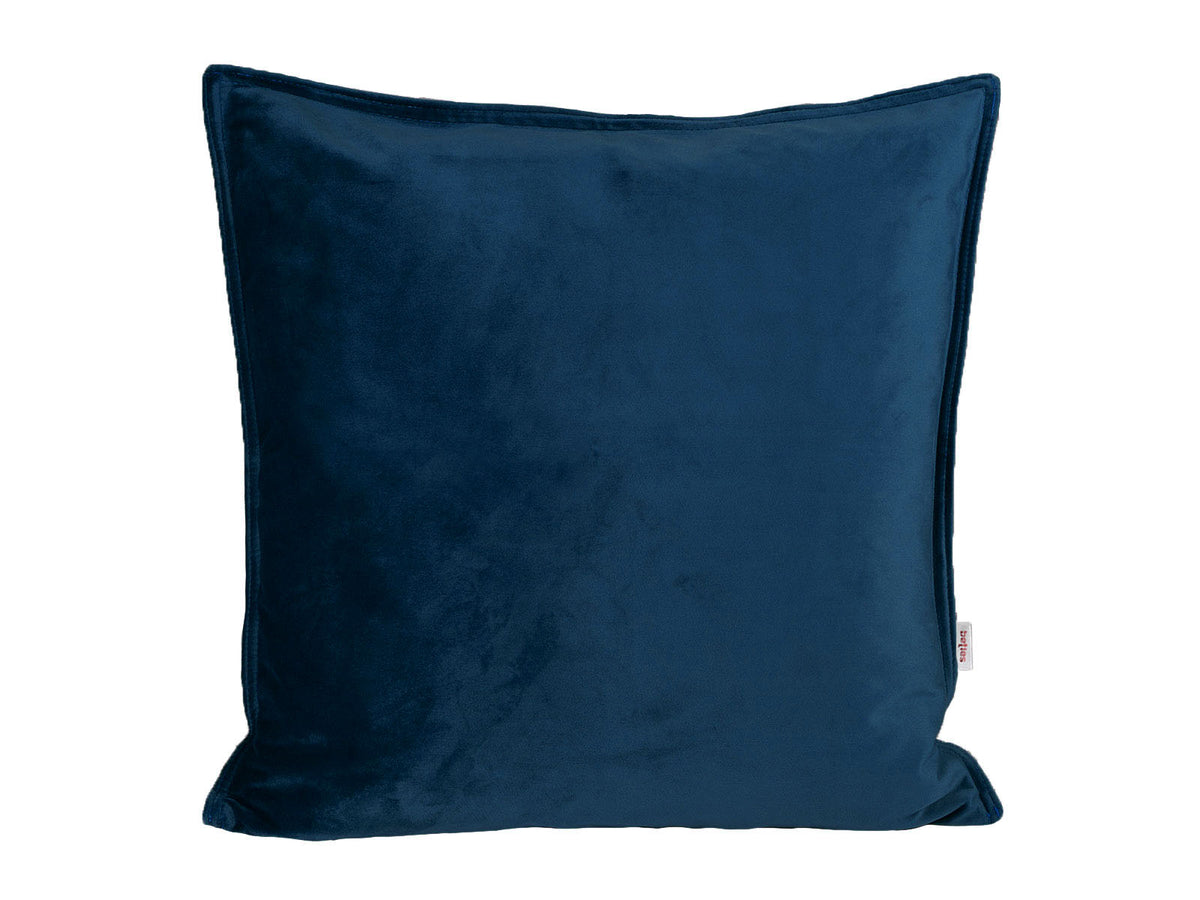 Kissenhülle ca. 60x60 cm admiral-blau beties "Samt&Sonders"