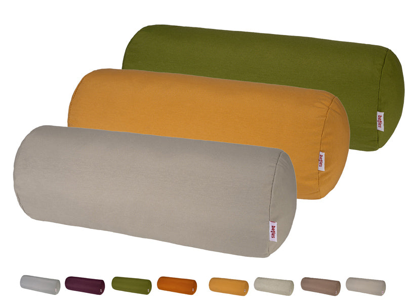 Neck roll cover approx. 15x40 cm, the ideal university companion, beties "desired tone"