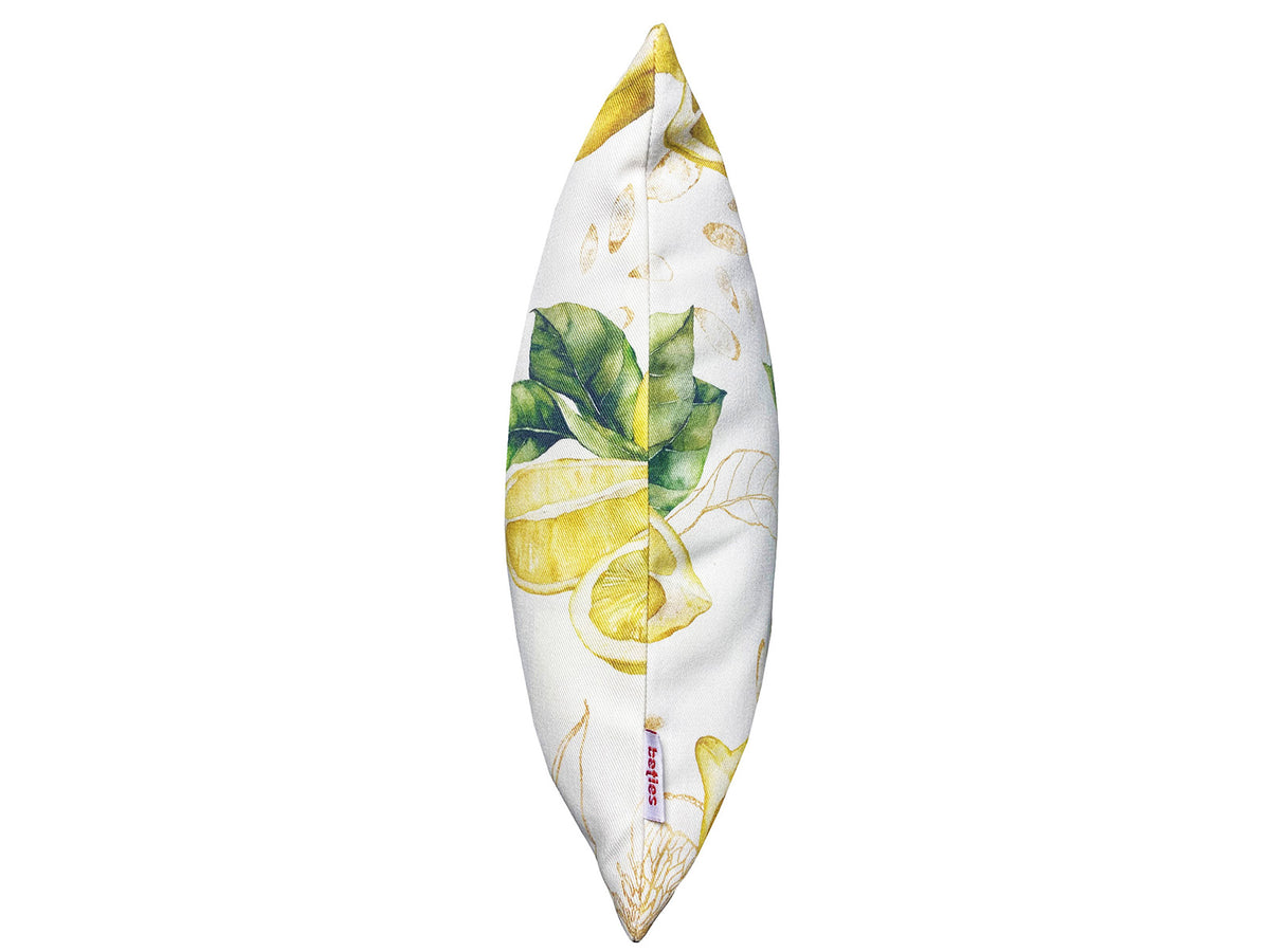 High-quality cushion cover approx. 30x50 cm made of 100% cotton – lemon design from the beties "Italy Collection"