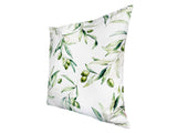Mediterrane Kissenhülle ca. 50x50 cm aus 100% Baumwolle - Oliven Design aus der beties "Italy Collection"