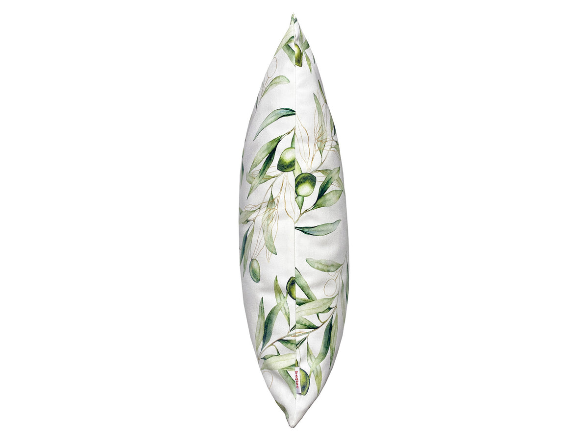 Mediterrane Kissenhülle ca. 50x50 cm aus 100% Baumwolle - Oliven Design aus der beties "Italy Collection"