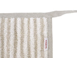 Detail der Massage-Frottee-Struktur am Rückenwaschband in Schilf-Hafermilch