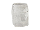 beties Savu Sauna-Kilt 50x140 cm aus Soft-Leinen in Basaltgrau, Produktansicht