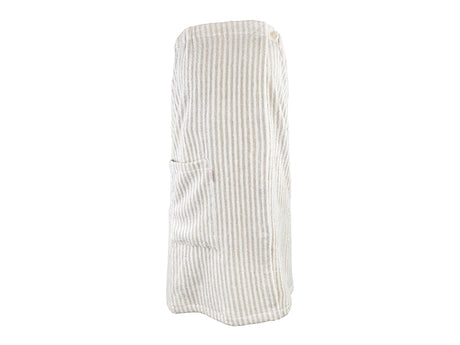 beties Savu Sauna-Kilt 70x140 cm aus Soft-Leinen in Schilf-Hafermilch