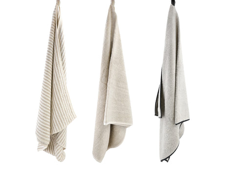 beties Savu Duschtuch 65x140 cm aus soft-Frottee-Leinen in allen drei Farben