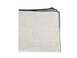 beties Savu Duschtuch 65x140 cm aus soft-Frottee-Leinen in Basaltgrau, gefaltet