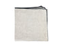 beties Savu Duschtuch 65x140 cm aus soft-Frottee-Leinen in Basaltgrau, gefaltet