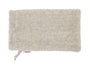 beties Savu Waschhandschuh 14x25 cm aus Massage-Frottee-Leinen in Heubeige