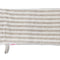 beties Savu Waschhandschuh 14x25 cm aus Massage-Frottee-Leinen in Schilf-Hafermilch