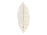  beties Wunschton Kissenhülle 30x50 cm Macciato Beige – Seitenansicht, melierter Möbelstoff 