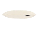  beties Wunschton Kissenhülle 30x70 cm Macciato Beige – liegend, melierter Möbelstoff Dekokissen 