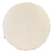  beties Wunschton Kissenhülle rund Ø40 cm Macciato Beige – Vorderansicht, melierter Möbelstoff 