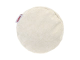  beties Wunschton Nackenrolle 15x40 cm Macciato Beige – Seitenansicht, melierter Möbelstoff Rollenkissen 