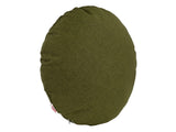  beties Wunschton Kissenhülle Organic Grün 40 cm rund – schrägansicht 