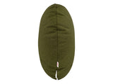  beties Wunschton Kissenhülle Organic Grün 40 cm rund – seitenansicht 