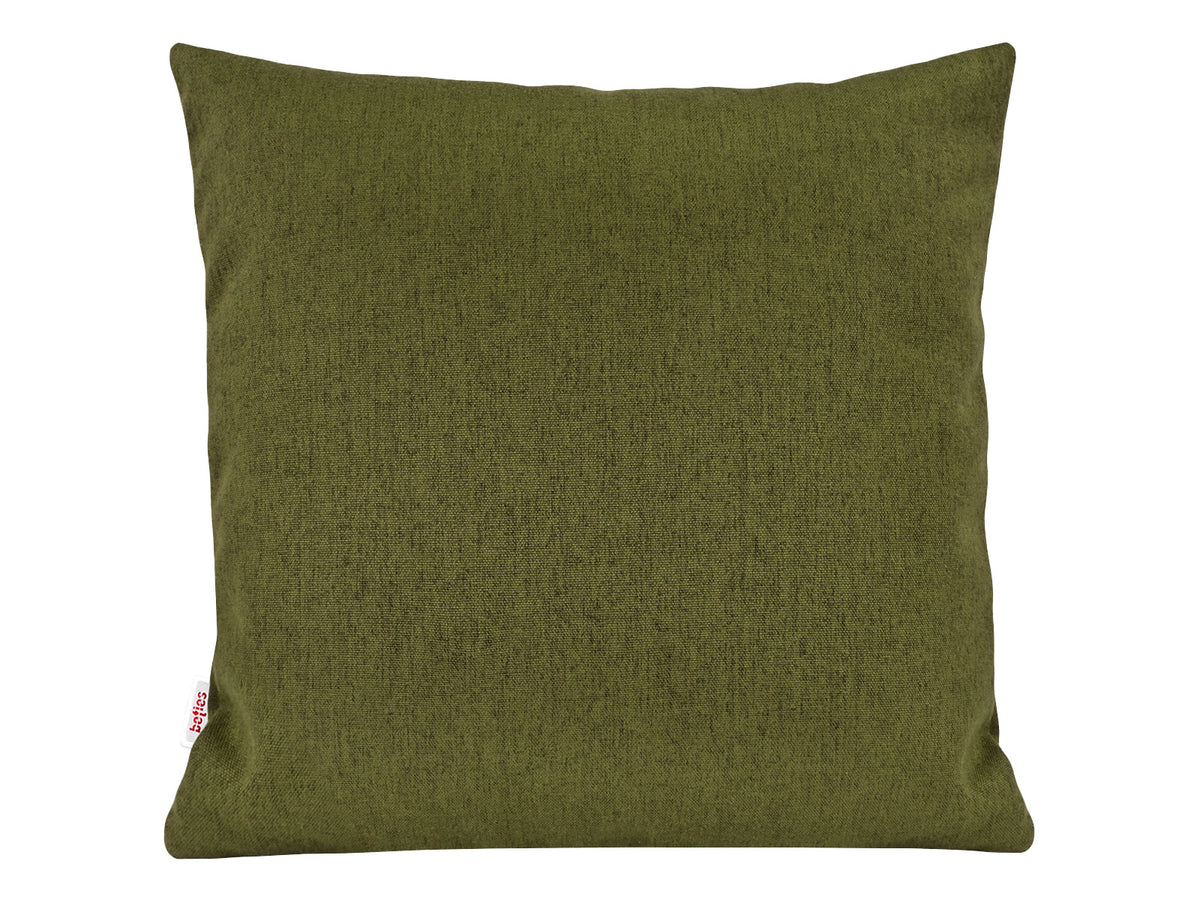  beties Wunschton Kissenhülle Organic Grün 60x60 cm – vorderansicht 