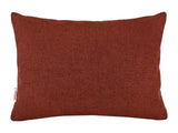  beties Wunschton Kissenhülle Rusty Bordeaux 25x35 cm – vorne  
