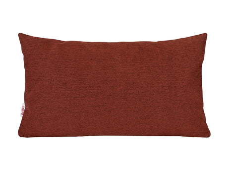  beties Wunschton Kissenhülle Rusty Bordeaux 30x50 cm – vorderansicht 