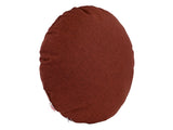  beties Wunschton Kissenhülle Rusty Bordeaux 40 cm rund – schrägansicht 