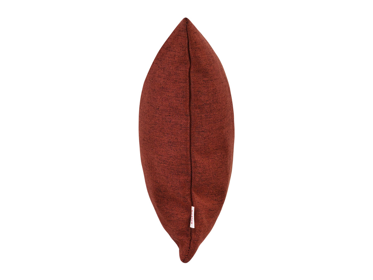  beties Wunschton Kissenhülle Rusty Bordeaux 40x60 cm – seitenansicht 