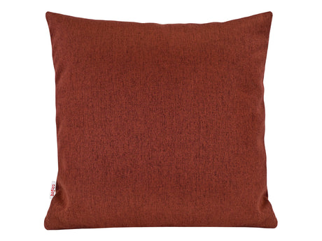  beties Wunschton Kissenhülle Rusty Bordeaux 45x45 cm – vorderansicht 