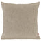  beties Wunschton Kissenhülle 45x45 cm Taupe Braun – Vorderansicht, melierter Möbelstoff Dekokissen 